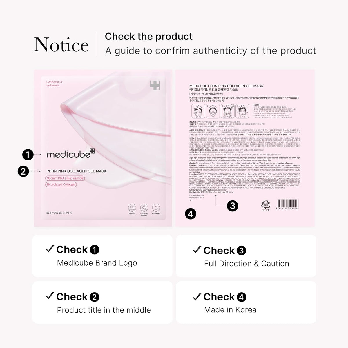 PDRN Pink Collagen Gel Mask